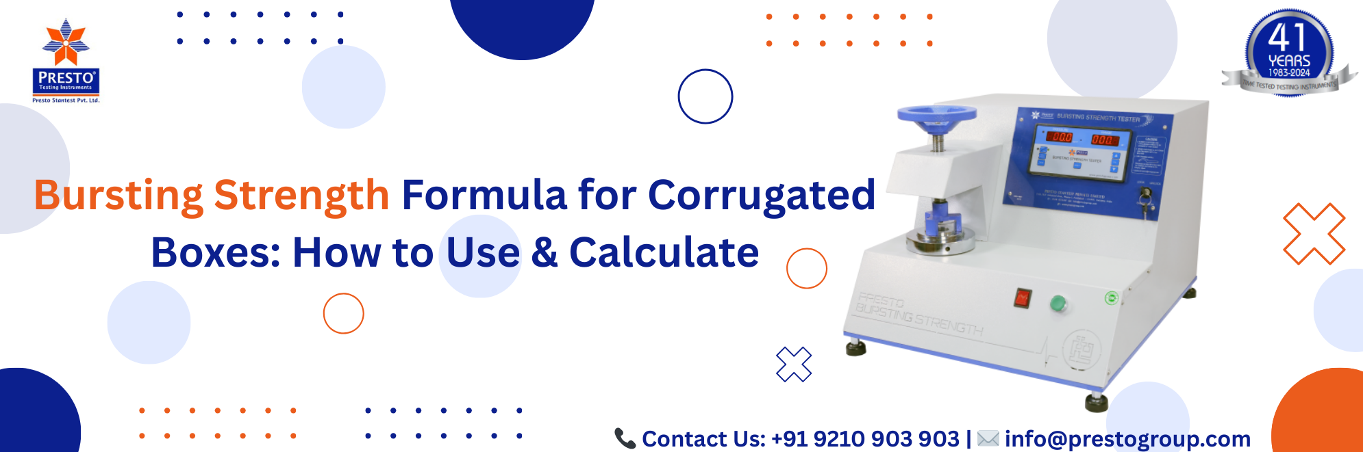 Bursting Strength Formula for Corrugated Boxes: How to Use & Calculate